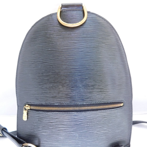 SOLD-LOUIS VUITTON MABILION NOIR EPI BACKPACK - Picture 4 of 8